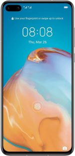 Huawei P40 5G Dual-SIM 128GB ROM + 8GB RAM (GSM Only | No CDMA) Factory Unlocked Android Smartphone (Silver Frost) - International Version